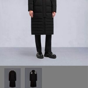 Moose Knuckles Black Puffer Jacket